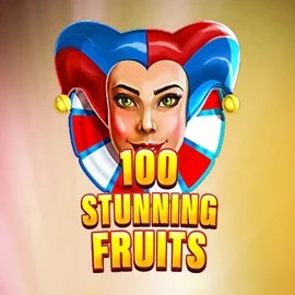 100 Stunning Fruits slot logo by SYNOT Games at Casinoly Casino