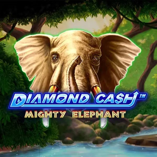 Diamond Cash Mighty Elephant by Greentube, showcased at casinoly-casino.eu – game logo