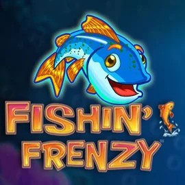 Fishin Frenzy logo – Slots by Blueprint Gaming at Casinoly Casino