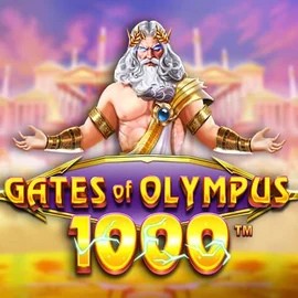 Gates of Olympus 1000 logo – Slots by Pragmatic Play at Casinoly Casino