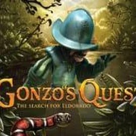 Slots logo of Gonzo&#039;s Quest from NetEnt at Casinoly Casino