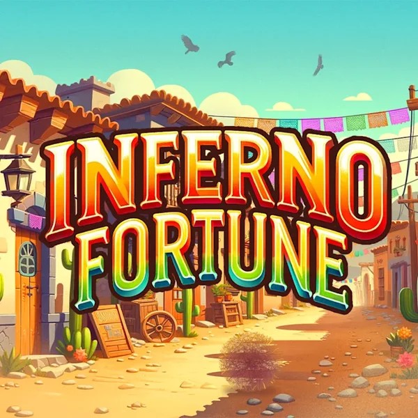 Inferno Fortune slot logo by Atomic Slot Lab at Casinoly Casino