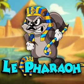 Le Pharaoh online game logo by Hacksaw Gaming on casinoly-casino.eu