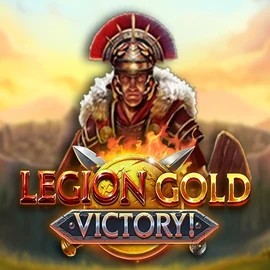 Legion Gold Victory! game by Play’n GO – logo hosted on Casinoly Casino