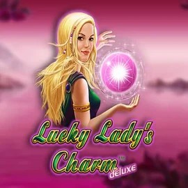 Lucky Ladys Charm Deluxe online game logo by Greentube on casinoly-casino.eu