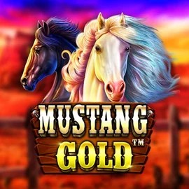 Mustang Gold logo by Pragmatic Play at Casinoly Casino