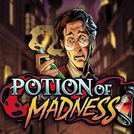 Potion of Madness slot logo by Play’n GO at Casinoly Casino