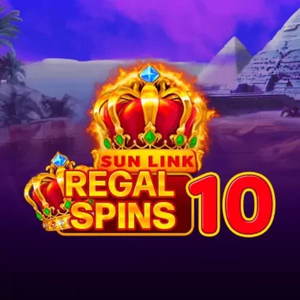 Regal Spins 10 game by PatePlay – logo hosted on Casinoly Casino