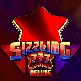 Sizzling 777 Deluxe slot logo by Wazdan at Casinoly Casino