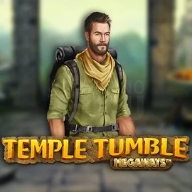 Temple Tumble Megaways online game logo by Relax Gaming on casinoly-casino.eu