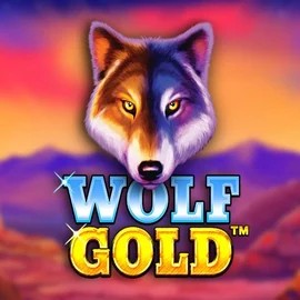 Slots logo of Wolf Gold from Pragmatic Play at Casinoly Casino